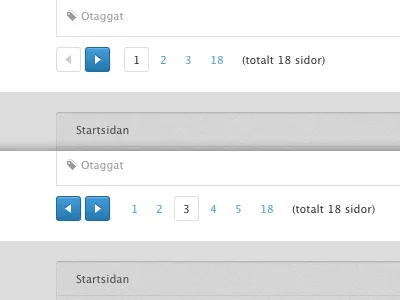 Pagination pagination