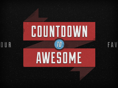 the FINAL COUNTDOWN countdown design logo ui