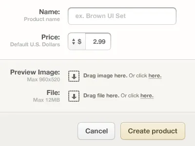 Mellow Form drag drop form layout light mellow picker rounded