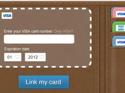 Linking credit card to wallet credit cards leather stitching wallet