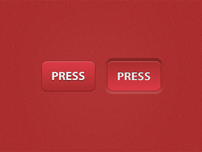 Red Button button press pressed red webdesign