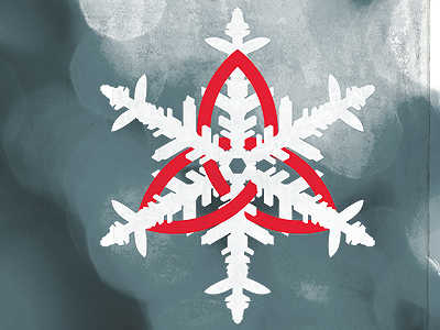 Winter Trinity snowflake texture trinity winter