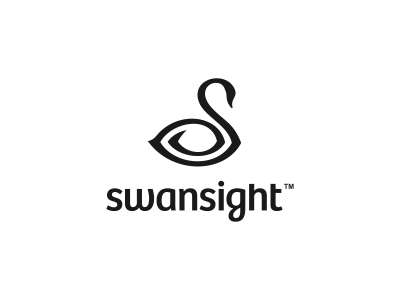 Swansight Logo Design black brnad bradn barnd clever combo deisgner dsgner deisgn elegance graphic design designer icons lake logo deisgn desgn logotpye logo icon logog design desgin loog lgoo lgo loogtype loogdesign lgoodesign monogram neck ocular optics sight swan