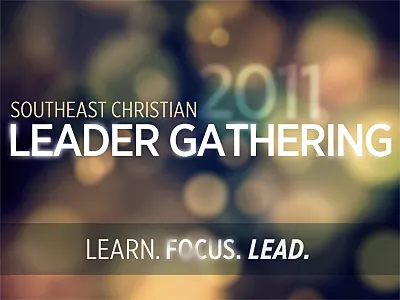 Leader Gathering artwork bokeh church design gotham narrow groups ministry leadership ministry small groups training