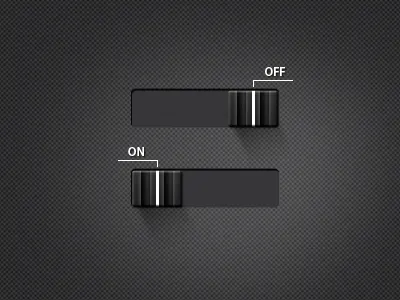 Turn ON-OFF black design graphic lights texture toggle turn