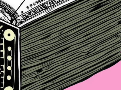Stacks editorial freelance illustration op ed