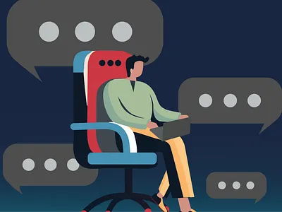 Editorial Graphic: AI Bing Chat graphic design