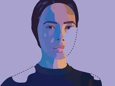 Editorial Graphic: Self Image graphic design