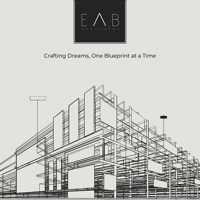 Company Brochure for E.A.B Associates/ Architectural Firm brochure design business brochure design company brochure design company portfolio design postfolio design