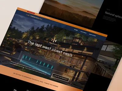 The Treehouse: Where Luxury Meets Nature realestate webdesign website