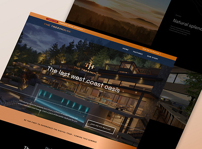 The Treehouse: Where Luxury Meets Nature realestate webdesign website