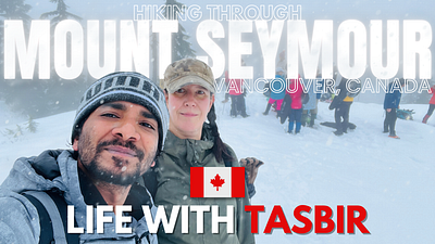 YouTube Thumbnail Banner for Life with Tasbir | Vlogger thumbnail design youtube youtube thumbnail design yt video thumbnail