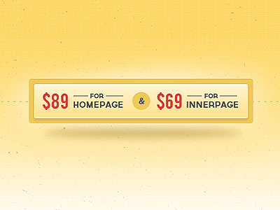 Little Button button clean html psd psd2html yellow