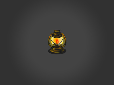 Oil Lamp icon lamp