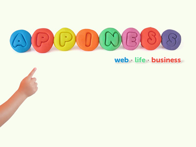 Appiness blog branding colorful happy plasticine play doh playful