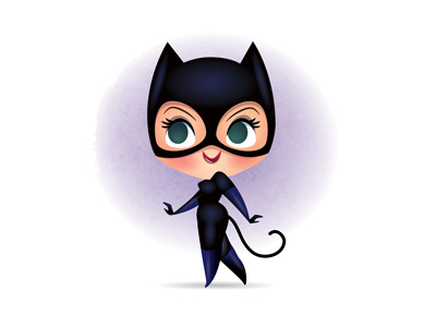 Catwoman batman catwoman cute dc kawaii