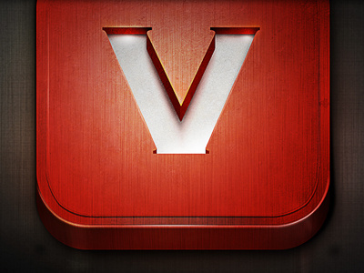 Vintage iPad icon icon ios iosx ipad logo photoshop texture v