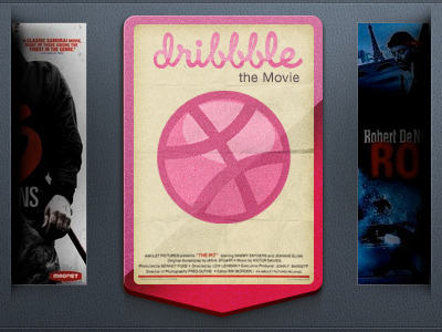 Dribbble Movie Selector design flow indicator interface list movie selector touchscreen ui