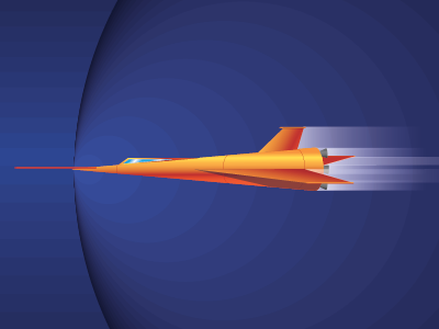 Space Plane design illustration jet rocket space vector