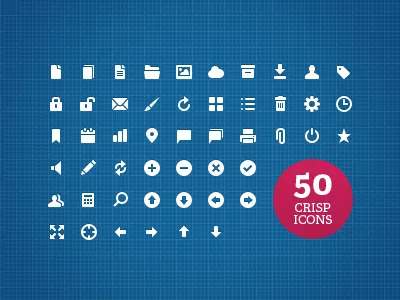 Web UI Icons on Webdesigntuts+ app glyph icons scalable simple ui web