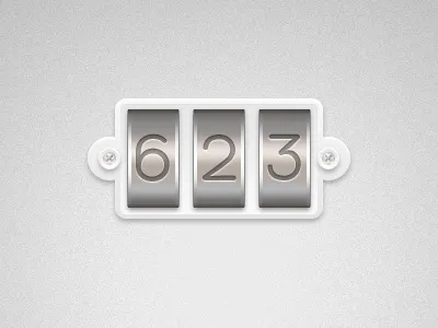 Shiny Ui Reel counter numbers reel steel ui