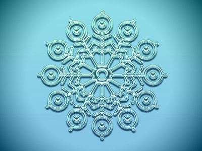 Snowflake photoshop snowflake xmas