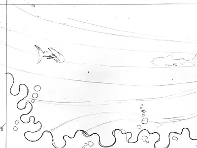 Invite Idea event evite graphic design illustration illustrator underwater webpage