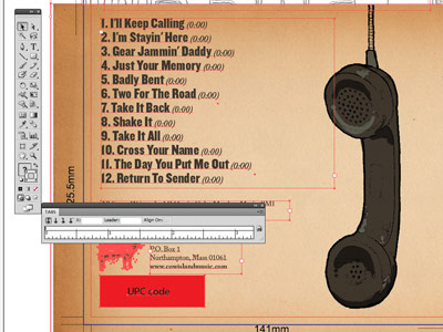 digipak back 2 handset phone reciever telephone