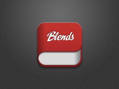 New Icon for Blends app blends dictionary ios ipad iphone