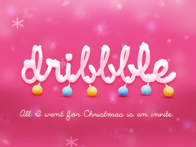 A very dribbble christmas! ball balls christmas dribbble dribbble christmas xmas