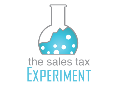 Sales Tax Experiment logo sales tax tax