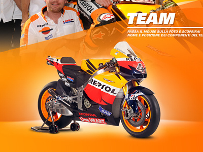 Andrea Dovizioso andrea dovizioso css honda moto motogp repsol sport team website