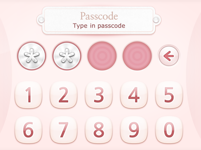 Passcode Screen iphone