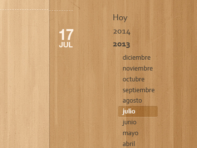 Timeline date timeline wood