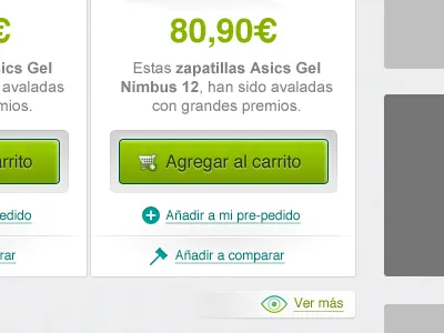 Product Specs on Home List black ecommerce eshop green shop sports