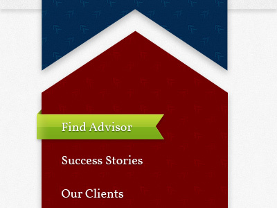 Sidebar Mini-Nav blue green red ribbon sidebar texture vollkorn