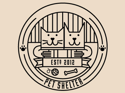 pet shelter logo