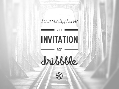 Dribbble invites giveaway brg design dribbble france giveaway invites mathieubrg typo typography ui