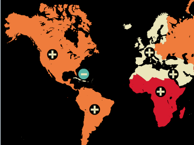 Mapping AIDS aids infographics map red sapo webdesign