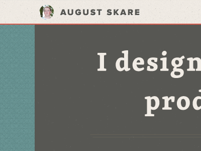 Portfolio redesign portfolio web design