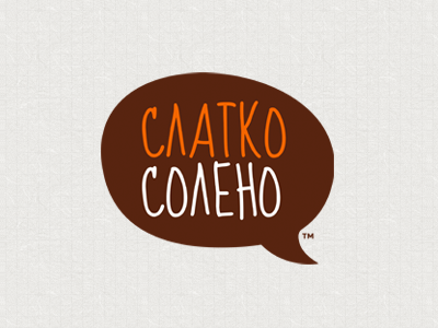 SWEET/SALTY food identity logo logotype symbol