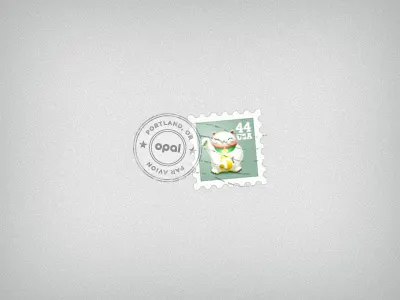 Email Stamp email icon opal portland postage stamp stamp