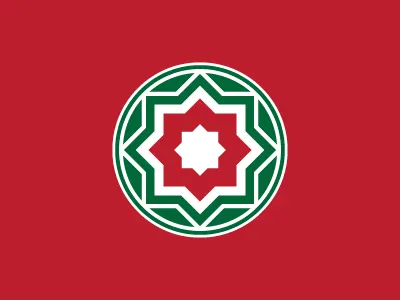 Halal Meat Distributor Logo distributor green halal importer islamic meat red