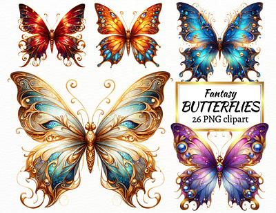 Fantasy Butterflies