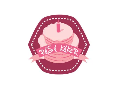 Rasa Kaker badge cake cook cooking kaker rasa ribbon sweet