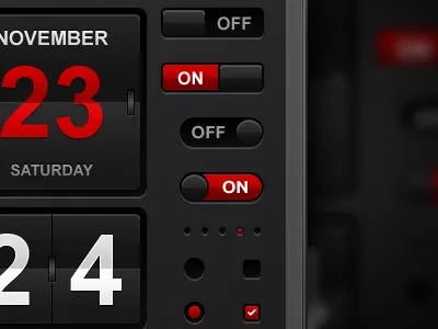 Complete Mobile Interface app gui interface iphone mobile phone