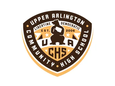 UACHS banner bear community democratic high school laptop libertine