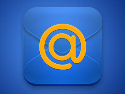 Mail.Ru iPhone App Icon email envelope icon icons ios iphone mail mobile