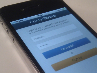 Cornerstone app budget economy ios login sign up