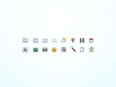 Colored Minicons Update 16 colored minicons px wip